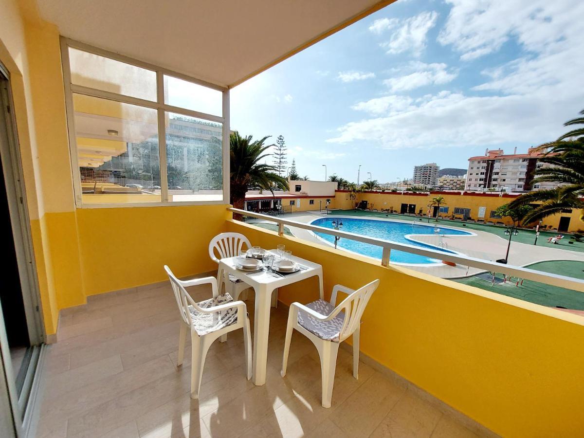 Sunny Cozy Nice Apartment Loscristianos Wifi,Pool Los Cristianos  Exteriér fotografie
