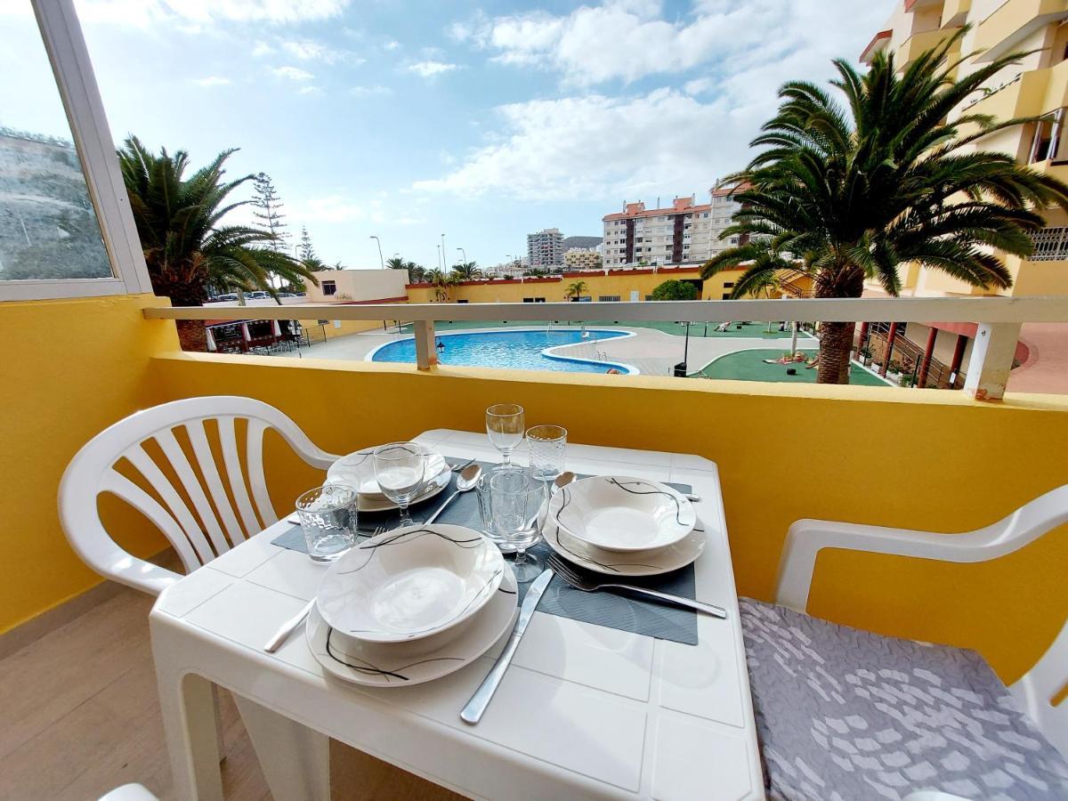 Sunny Cozy Nice Apartment Loscristianos Wifi,Pool Los Cristianos  Exteriér fotografie